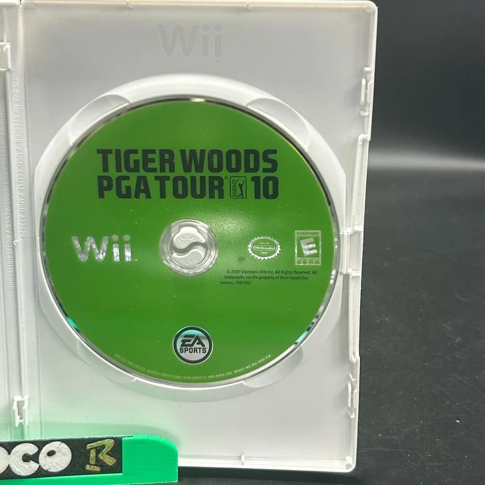 Tiger Woods PGA TOUR 10 Wii (Nintendo Wii, 2009) EA Sports CIB